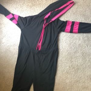 One piece hoodie set